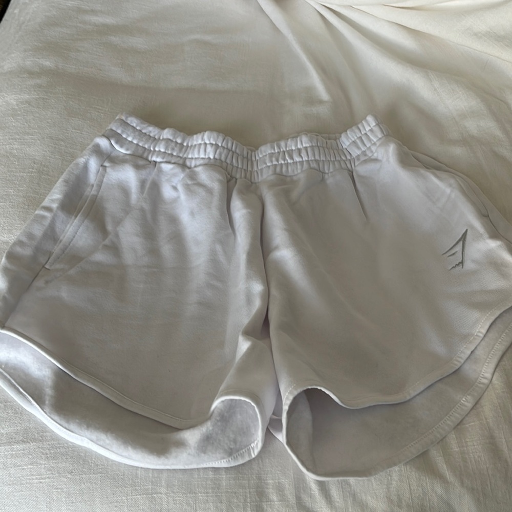 Gymshark White Shorts
